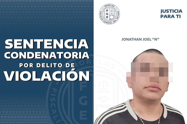 ¡Se hizo justicia! Jonathan Joel "N" pasará 20 años en prisión por agredir a una adolescente en Morelos