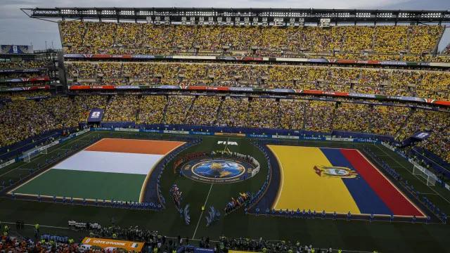 Equador para no travessão e Costa do Marfim vence no final, no Grupo E