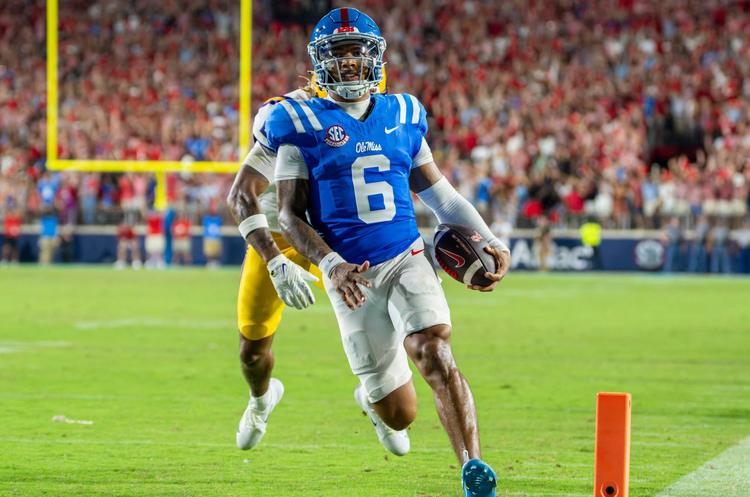 Golding era at Ole Miss hits stride with 32-24 win over Kiffin’s LSU Tigers