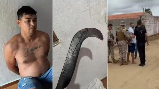 Namorado e cunhado usam foice para decepar as mãos de mulher no Ceará