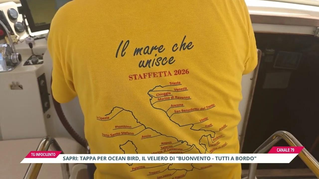 “Buonvento – Tutti a bordo”: l’Oceano Bird fa tappa a Sapri per un viaggio all’insegna dell’inclusività
