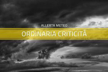 Allerta meteo gialla nr. 96/2026 per criticità idraulica, idrogeologica e temporali