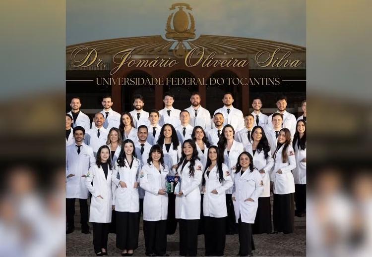 Turma de medicina homenageia estudante que morreu em acidente no TO: 'Sonhou esse sonho com a gente'