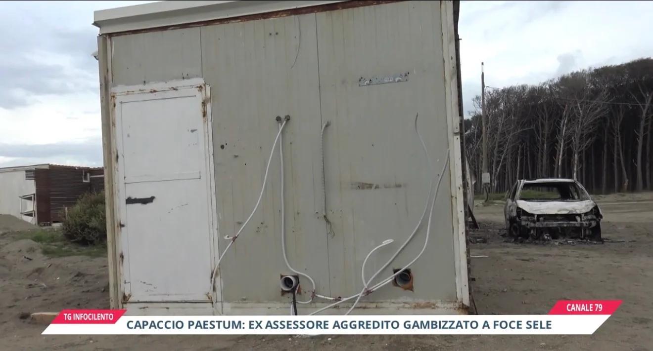 Capaccio Paestum: ex assessore aggredito, gambizzato e abbandonato a Foce Sele, proseguono le indagini