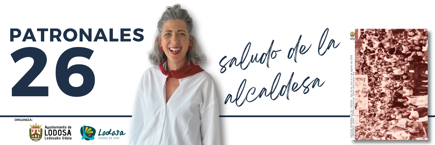 Patronales26 / Saludo de la Alcaldesa