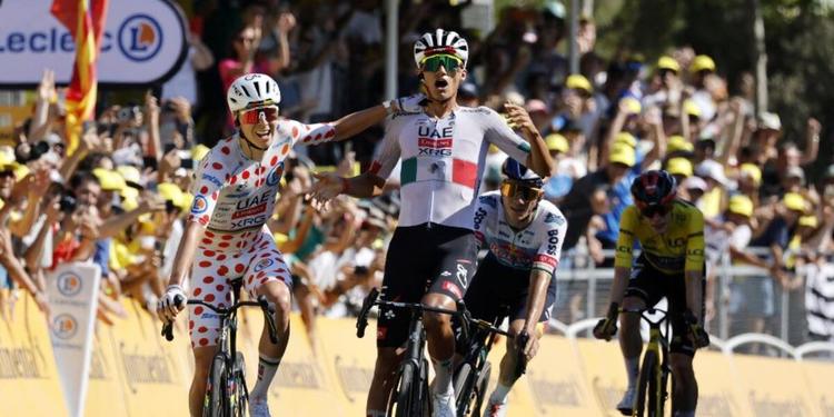 Il Tour parla messicano, vince Del Toro ma Vingegaard resta in giallo. Pogacar se la gode