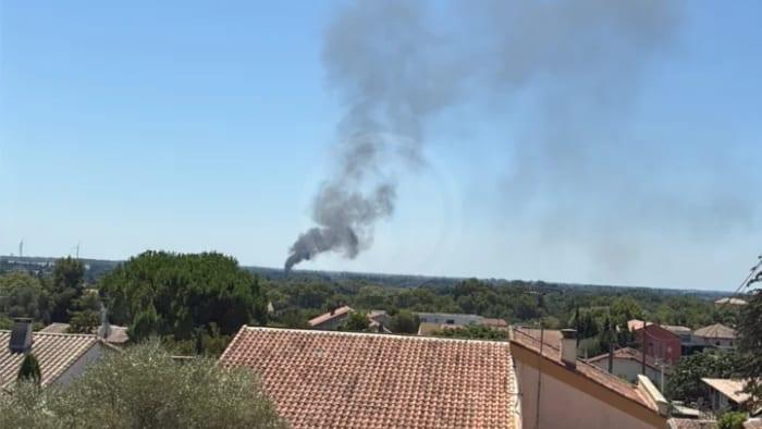 Gard : un incendie signalé à Beaucaire