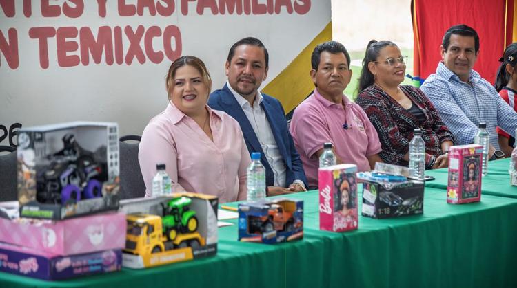 Israel Piña y DIF Temixco encabezan jornada comunitaria en favor de los niños