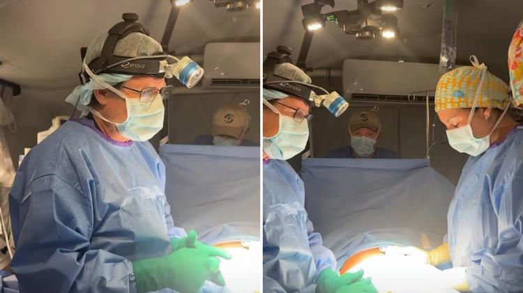 Médicos oram por pacientes antes de cirurgias em hospital missionário na Venezuela