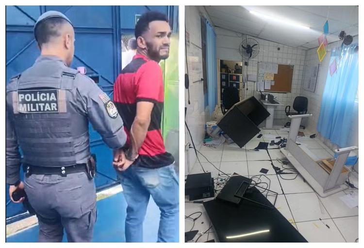 VÍDEO: Pai de aluna é preso no Jardim Peri, Zona Norte de SP, após quebrar creche e agredir funcionários