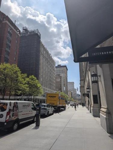 A building from far away