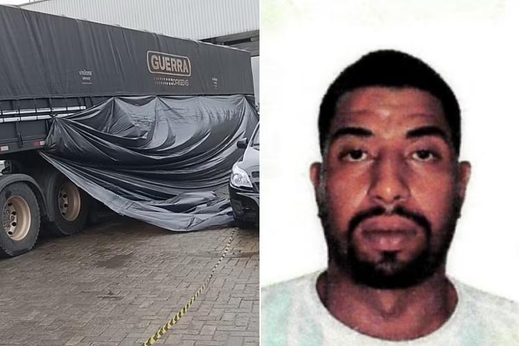 Homem encontrado morto embaixo de caminhão é identificado e estava em liberdade condicional