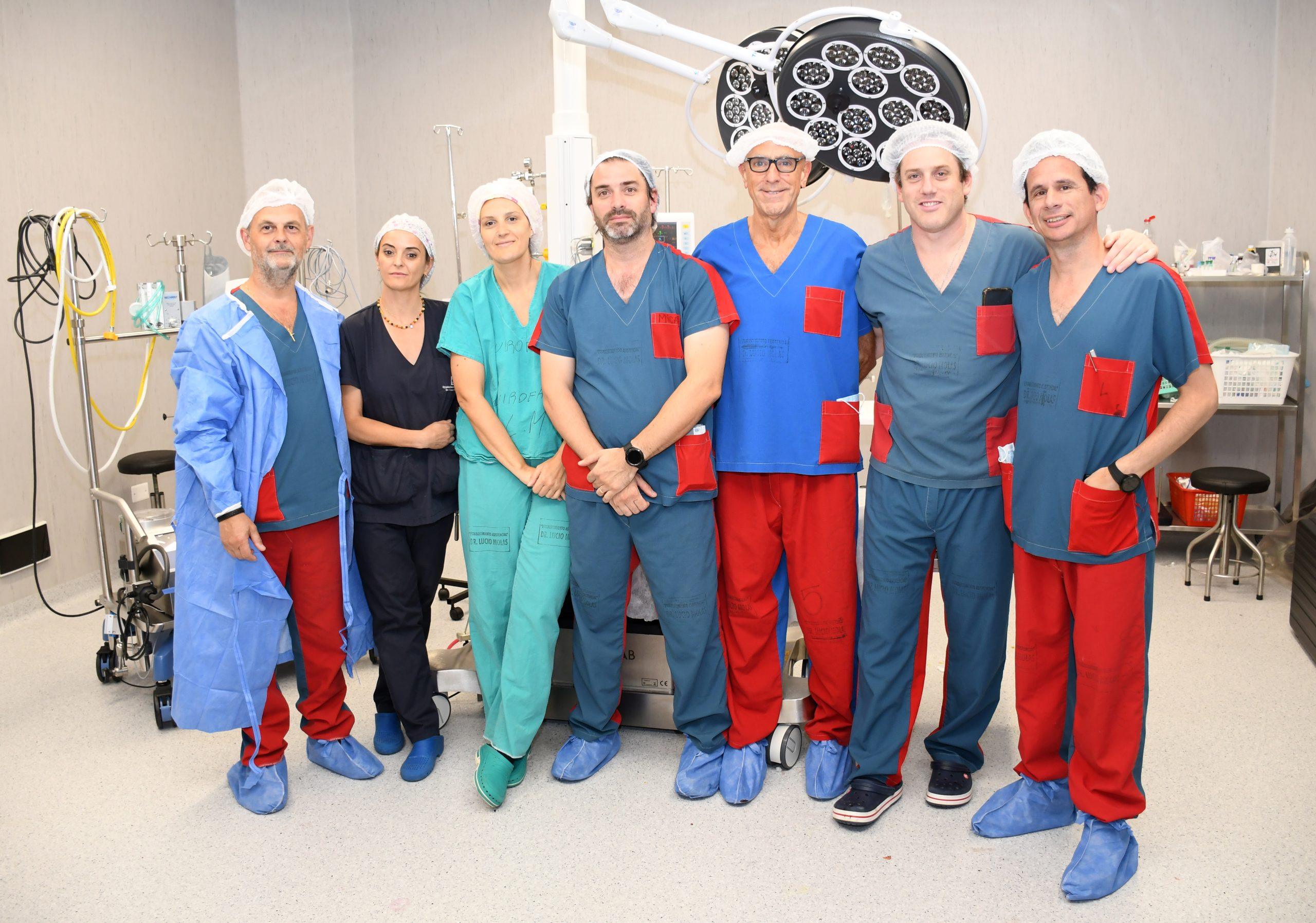 Se realizó la primera cirugía cardiovascular en el Hospital René Favaloro
