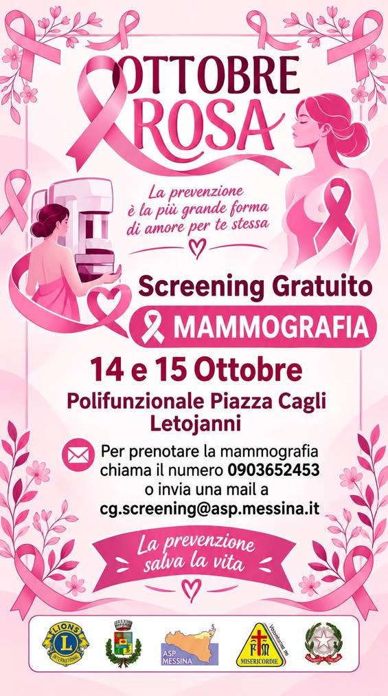 🌸 𝗢𝗧𝗧𝗢𝗕𝗥𝗘 𝗥𝗢𝗦𝗔 🎀 𝗦𝗖𝗥𝗘𝗘𝗡𝗜𝗡𝗚 𝗠𝗔𝗠𝗠𝗢𝗚𝗥𝗔𝗙𝗜𝗖𝗢 𝗚𝗥𝗔𝗧𝗨𝗜𝗧𝗢 In occasione dell' Ottobre Ro...