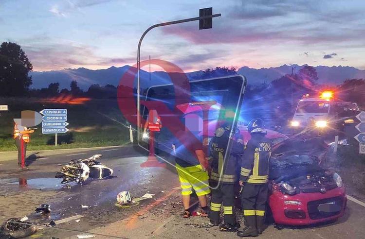 san giorgio canavese incidente