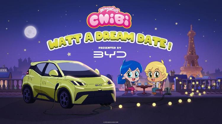 BYD › Miraculous Chibi: BYD Dolphin Surf protagoniza un episodio especial