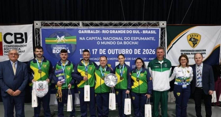 Mundial de Bochas 2026 encerra com medalhas distribuídas entre 12 países