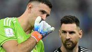 Dibu Martínez sorprendió a todos al hablar del retiro de Messi: 