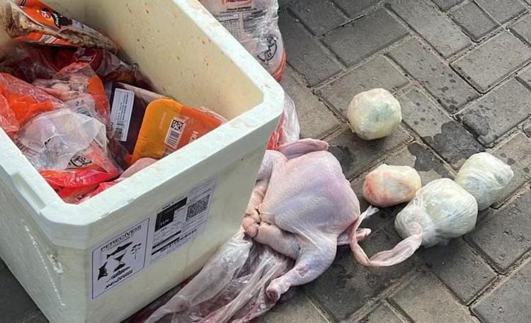 Homem é preso com cocaína e maconha escondidas em frango em Fernando de Noronha