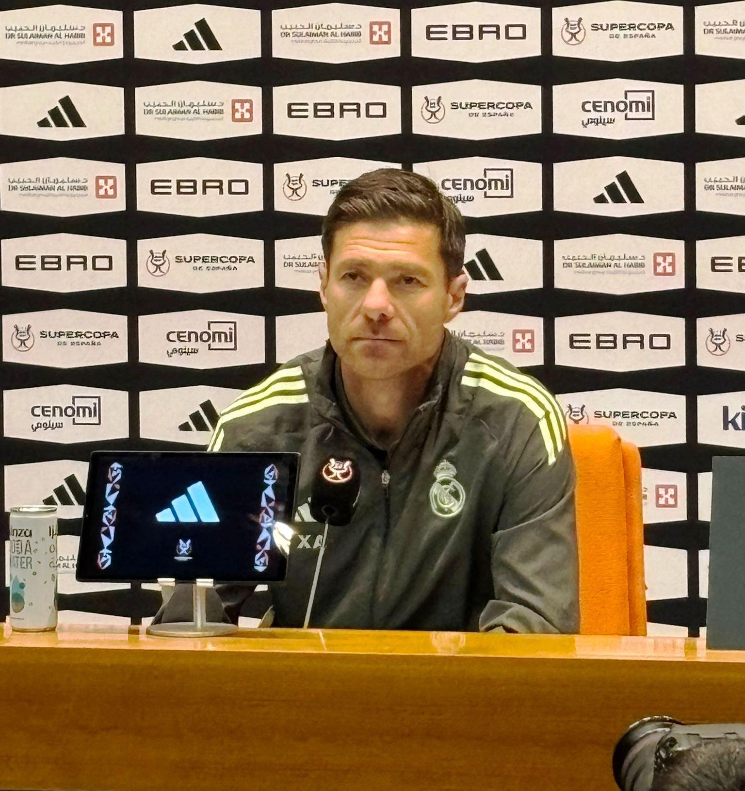 Xabi Alonso saca cosas positivas pese a la derrota frente al Barça en la Supercopa
