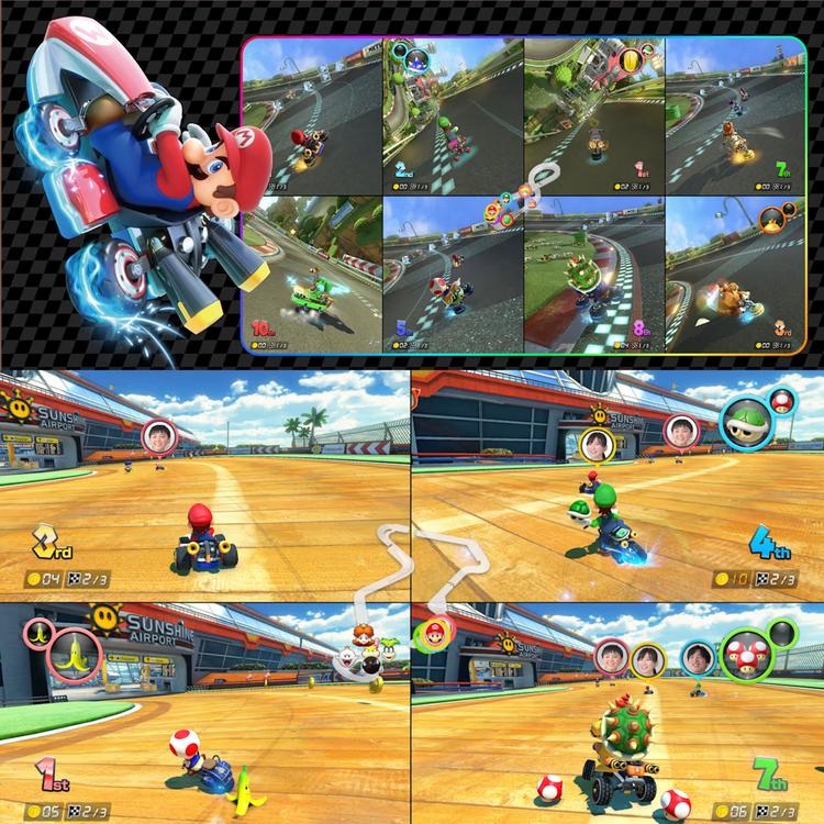 ¡Gráficos 4K y 8 jugadores! Mario Kart 8 Deluxe recibe un parche masivo en Nintendo Switch 2