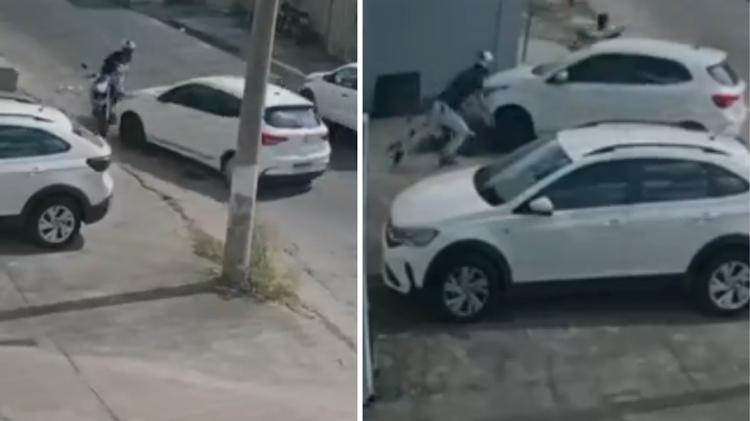 VÍDEO: homem é morto a tiros após ser atropelado por carro na Grande BH