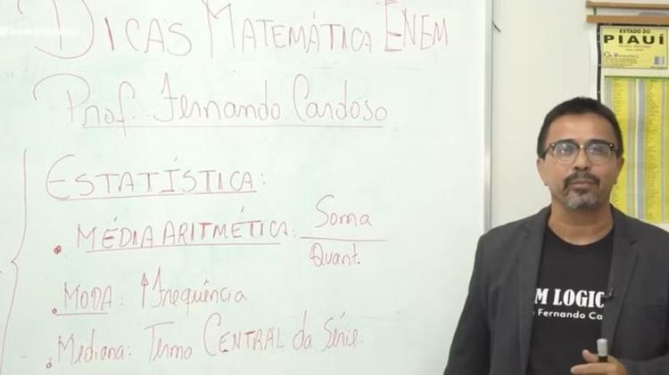 Matemática no Enem 2026: professor dá dicas sobre conceitos de estatística, calcular média, moda e mediana