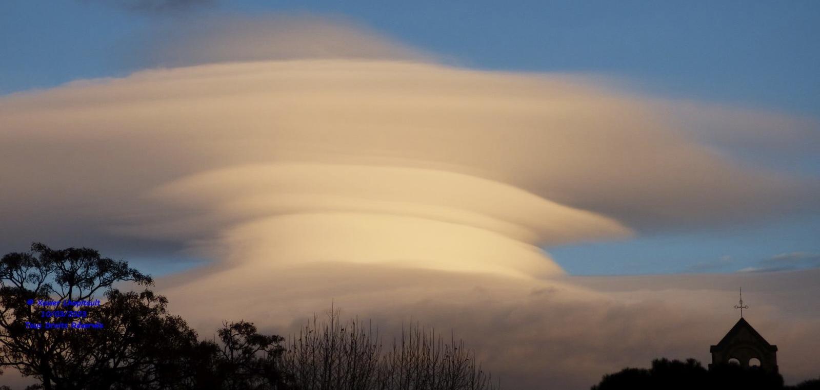 Météo : impressionnants nuages photographiés près de Montpellier