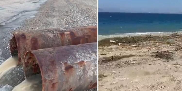Reggio Calaria: rimossi gli scarichi a mare dopo le segnalazioni in un'area del Litorale Sud VIDEO