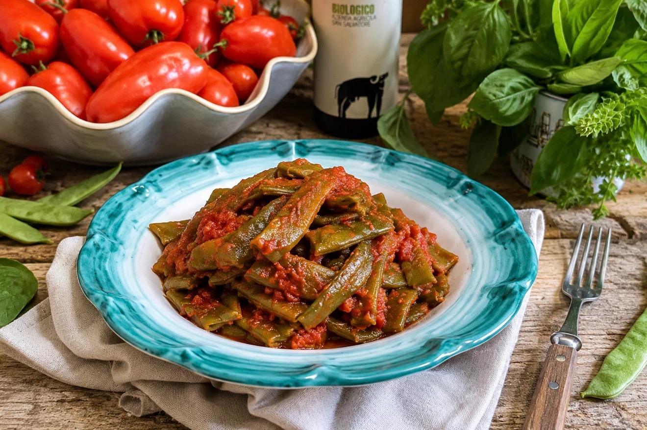 “Sapori in tavola”: taccole al pomodoro fresco, ecco il segreto cilentano per un contorno perfetto