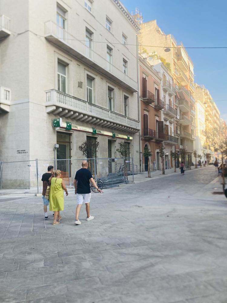 Bari via Argiro, tutto pronto in pochi giorni