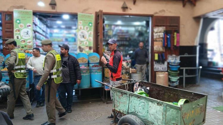 حملة جديدة تستهدف محتلي الملك العام بمحيط حي الملاح بمراكش