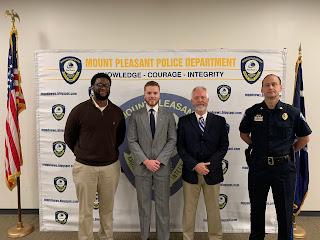 Welcome to the Mount Pleasant Police Department Family!