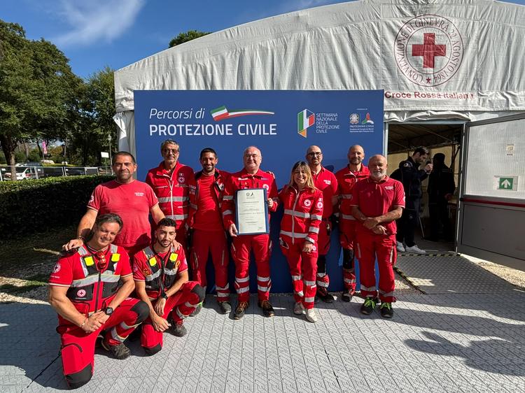Emergenza Covid. La CRI insignita dell’Attestazione di Pubblica Benemerenza di Protezione Civile