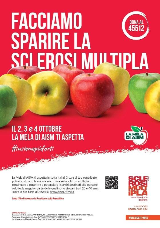 La Mela di AISM: insieme per un futuro libero dalla sclerosi multipla! -🍎 L’Amministrazione Comunale di San Fili sostie...