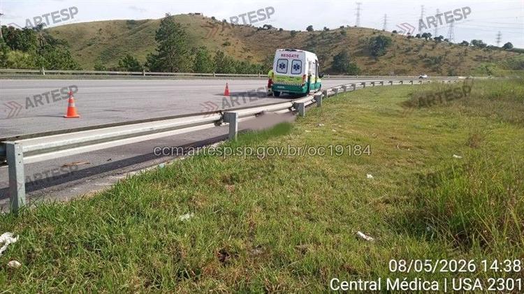 Corpo é encontrado às margens da rodovia Carvalho Pinto em Jacareí