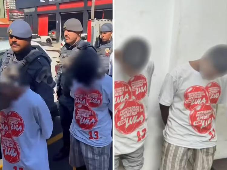 Ministério da Justiça cobra apuração em caso de PMs acusados de obrigar suspeitos a vestir camiseta de Lula