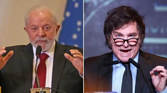 Milei volta a chamar Lula de 'ladrão' e 'corrupto' e reaquece crise diplomática com o Brasil