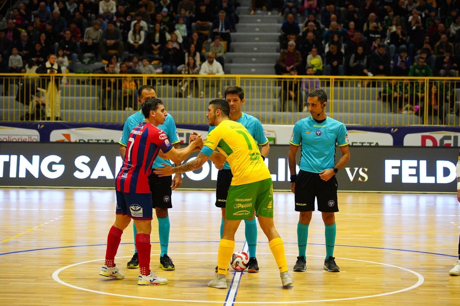 Futsal: il derby va allo Sporting, allo scadere battuta la Feldi