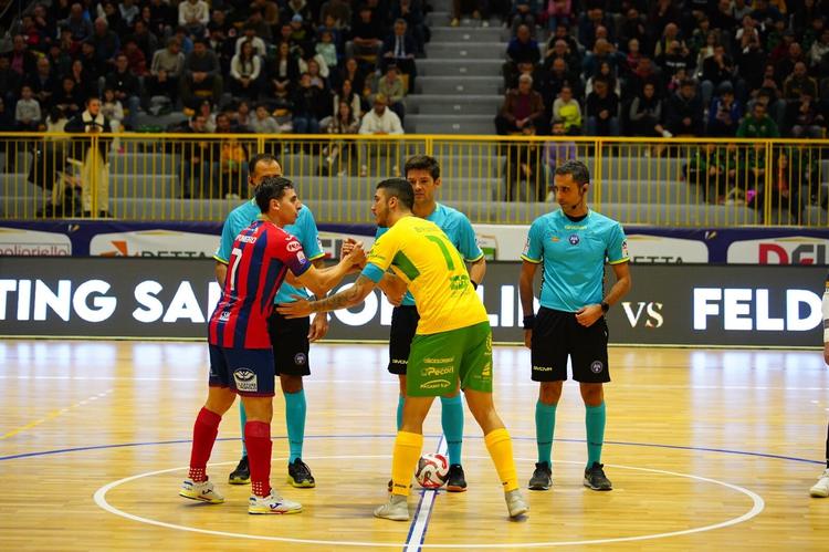 Futsal: il derby va allo Sporting, allo scadere battuta la Feldi