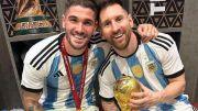La increíble reacción de De Paul al retiro de Messi de la Selección Argentina: 