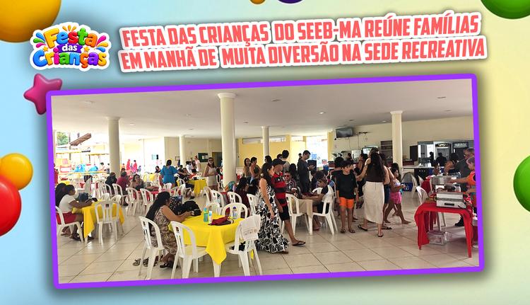 Festa das Crianças reúne famílias em manhã de alegria