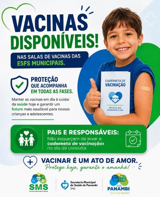 Campanha de multivacinação começou ontem em todo o Brasil