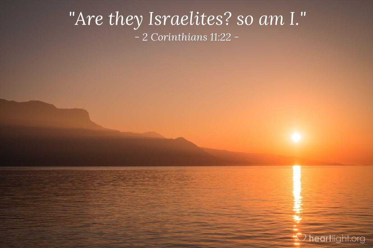2 Corinthians 11:22 - Evening Devotional for Jun. 6th