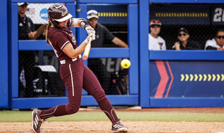 Mississippi State softball blanked by Texas Tech 8-0 in World Series debut