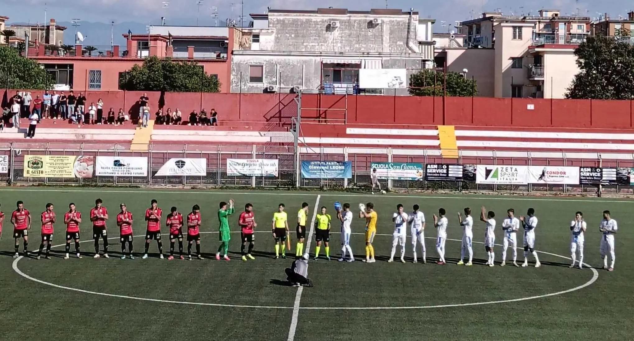 Serie D, Ebolitana sconfitta a Pomigliano d’Arco dalla Palmese