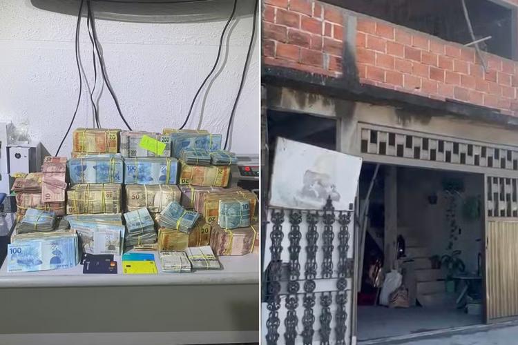 Homens são investigados após PM apreender R$ 500 mil em casa no litoral de SP