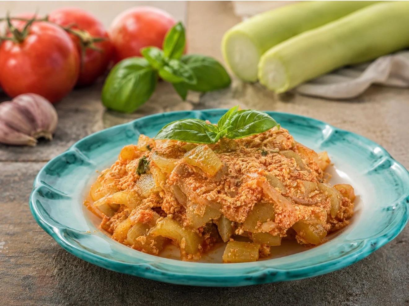 “Sapori in tavola”: zucchetta lunga bianca con pomodoro, caso e ova, una ricetta dell’estate cilentana
