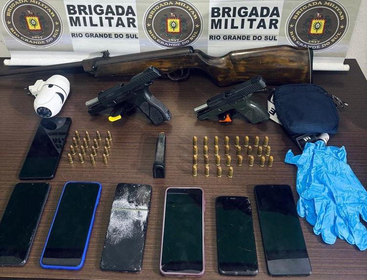 Brigada Militar prende suspeitos de crimes violentos em Veranópolis