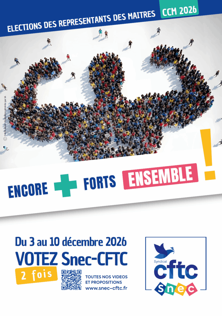 Elections CCM Enseignants Education Nationale - Snec-CFTC